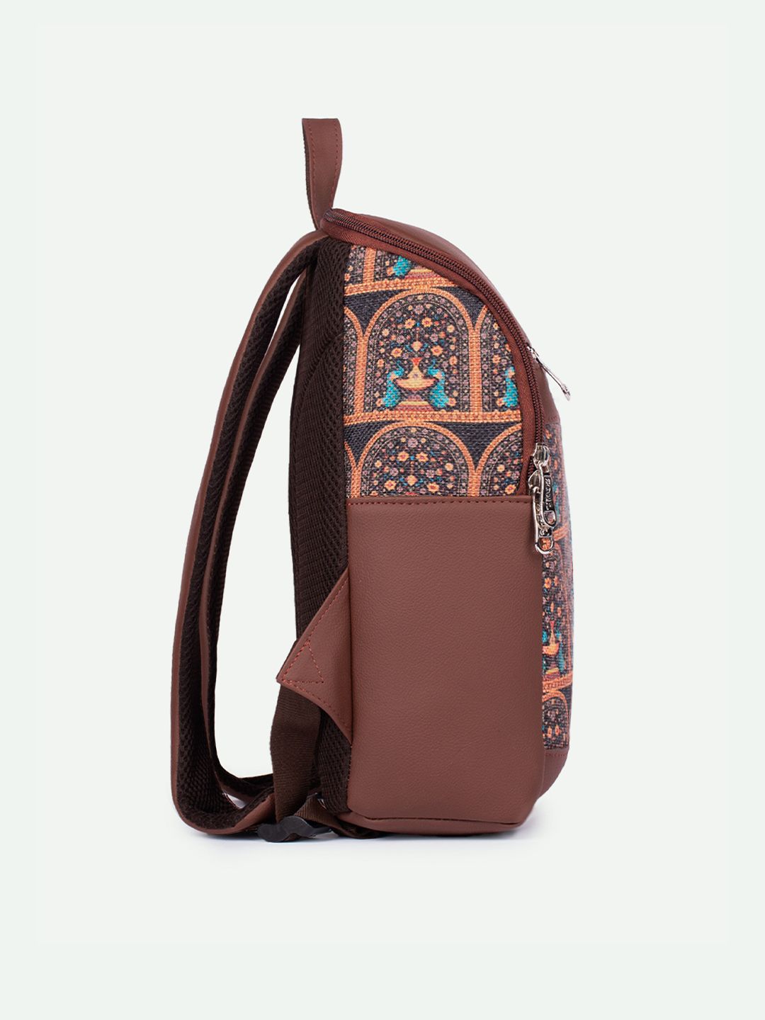 Zouk Unisex Royal Indian Peacock Motif Amalia Daypack