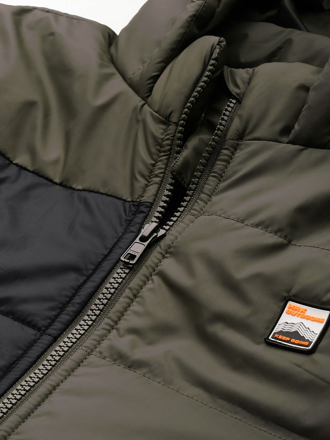 HRX by Hrithik Roshan Colourblocked Outdoor Padded Jacket