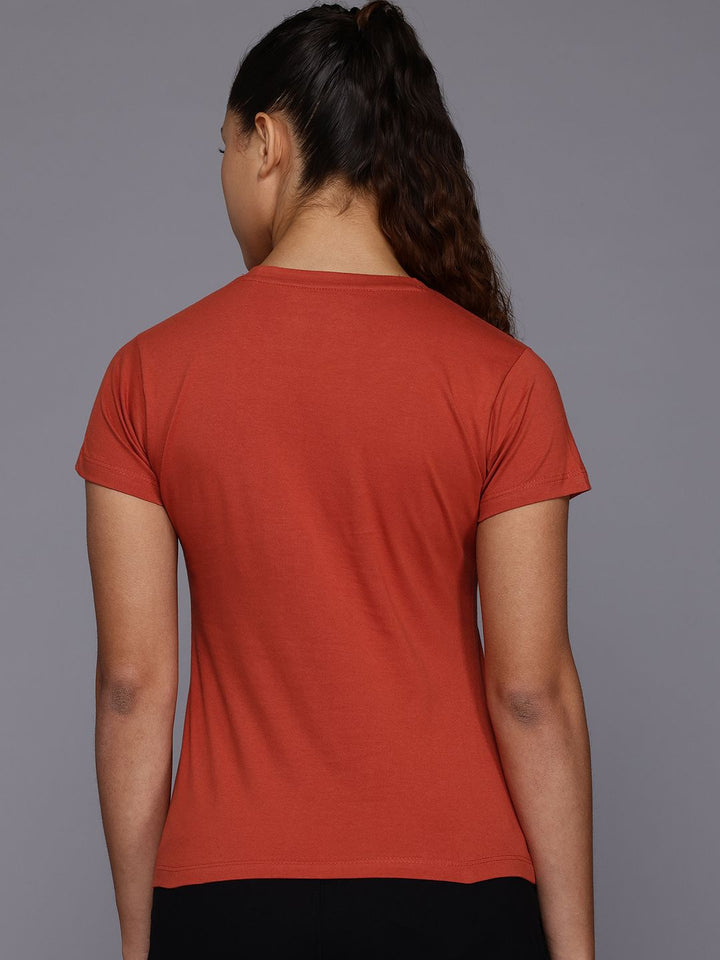 HRX by Hrithik Roshan Typography Print Outdoor Pure Cotton T-shirt