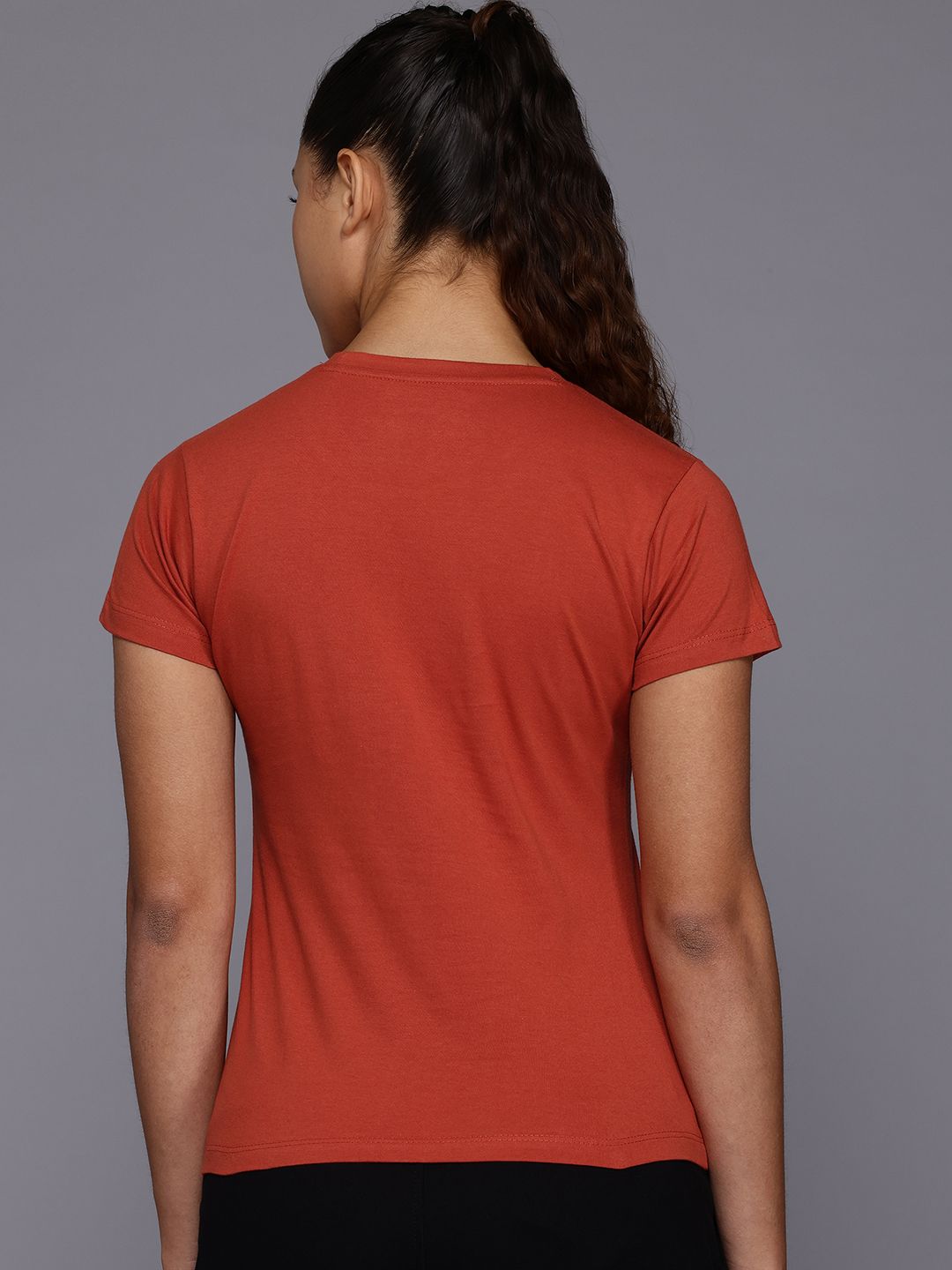 HRX by Hrithik Roshan Typography Print Outdoor Pure Cotton T-shirt