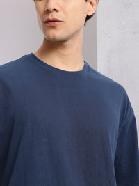 HRX by Hrithik Roshan Graphic Print Drop-Shoulder Sleeves T-shirt