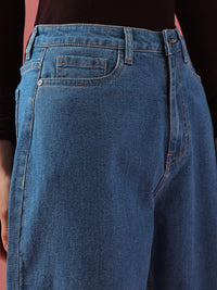 DressBerry Women Slouchy Fit High-Rise Light Fade Stretchable Jeans