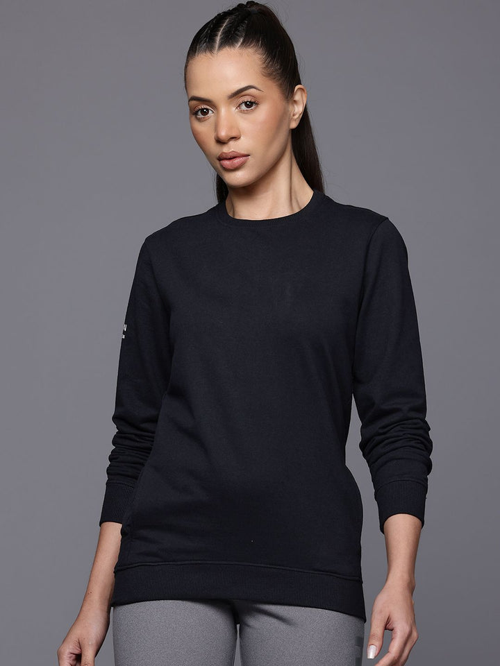 HRX by Hrithik Roshan Solid Sweatshirt