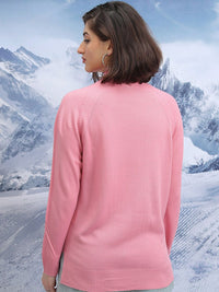 Tokyo Talkies Ribbed High Neck Pullover Sweater