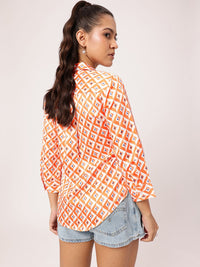 DressBerry Triangle of Awesomeness Shirt Style Wrap Top