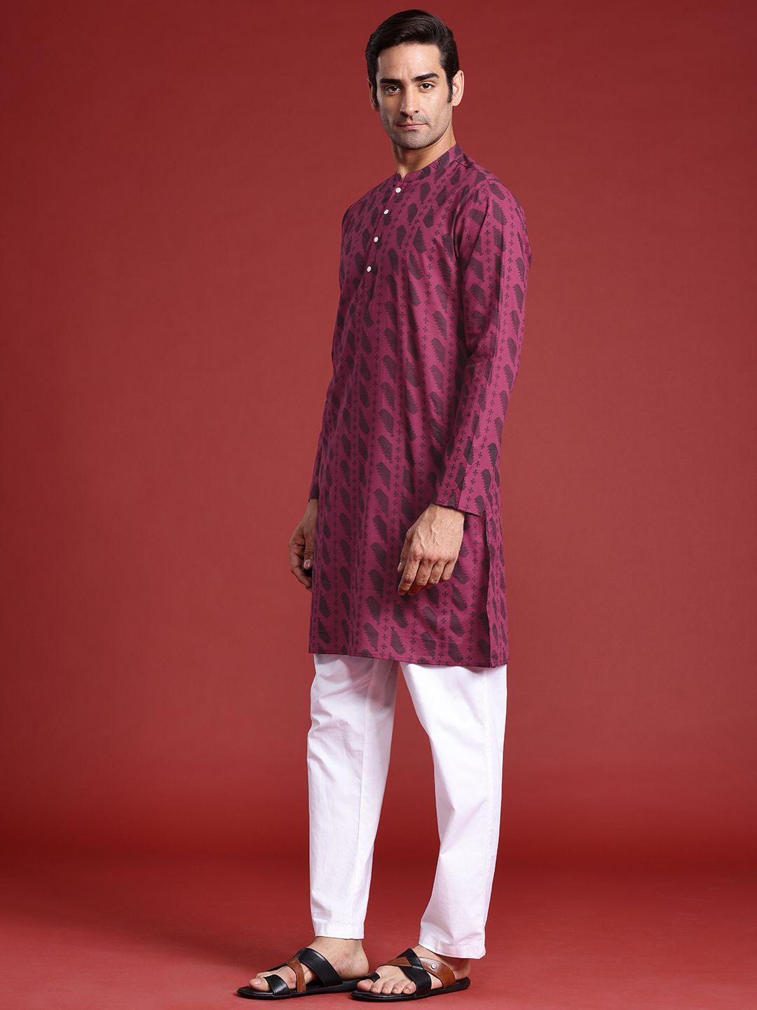 Anouk Printed Pure Cotton Kurta