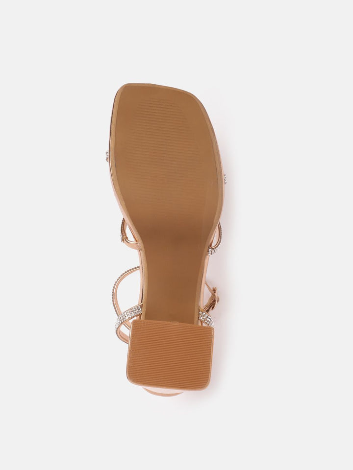 Lino Perros Embellished Party Platform Heels