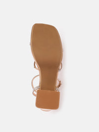 Lino Perros Embellished Party Platform Heels