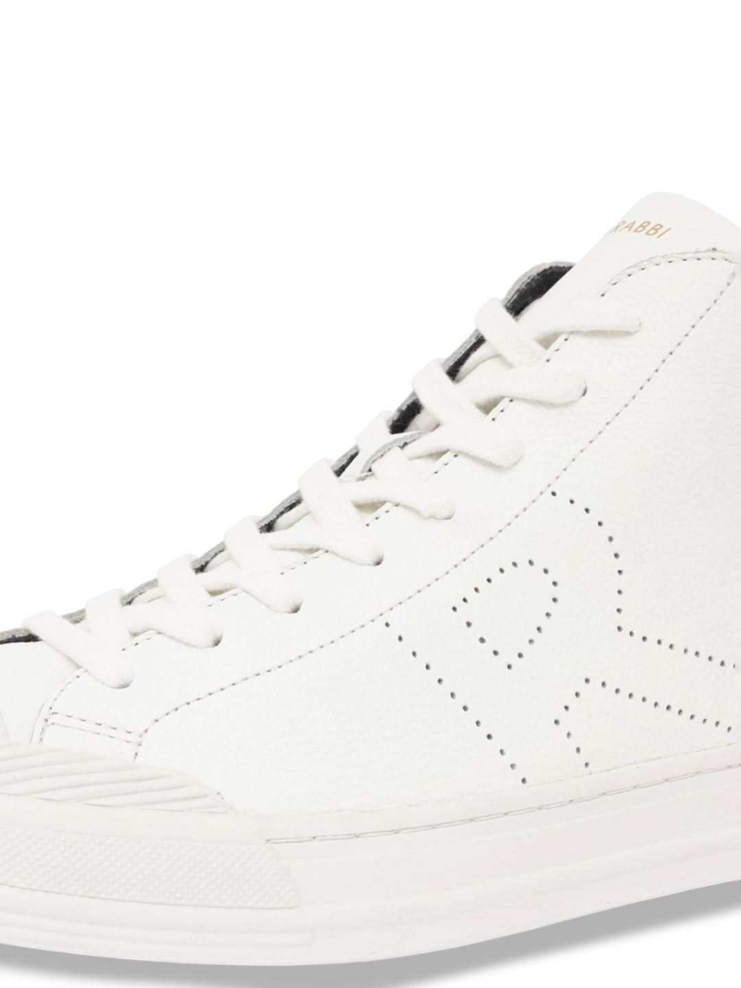 RARE RABBIT Men Sauron Hi Pro Leather High-Top Sneakers