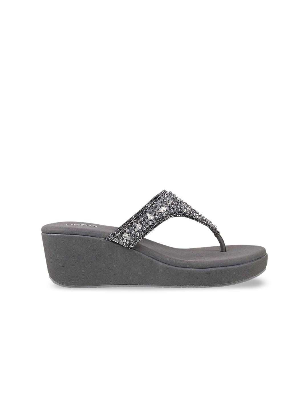 Metro Embellished Flatform Heels