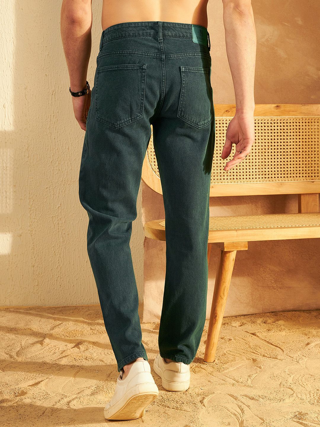 DENNISON Men Comfort Baggy Fit Non Stretchable Cotton Jeans