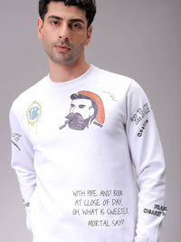 The Indian Garage Co Men Printed Sweatshirt