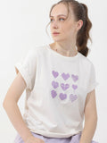 RAREISM Conversational Printed Extended Sleeves T-shirt