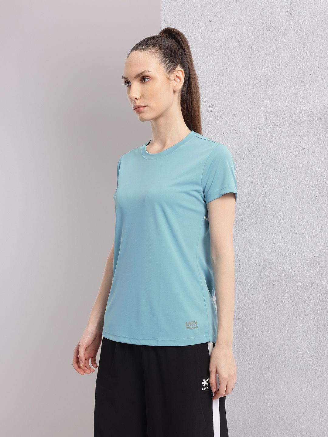 HRX by Hrithik Roshan Printed Rapid-Dry Training T-shirt