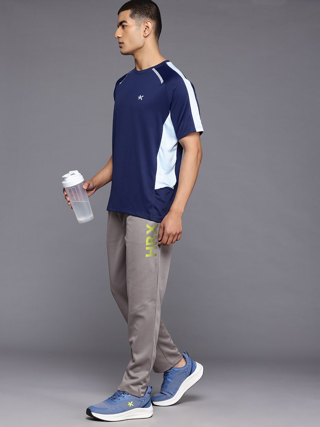HRX by Hrithik Roshan Men Stripe Detail Running Track Pants