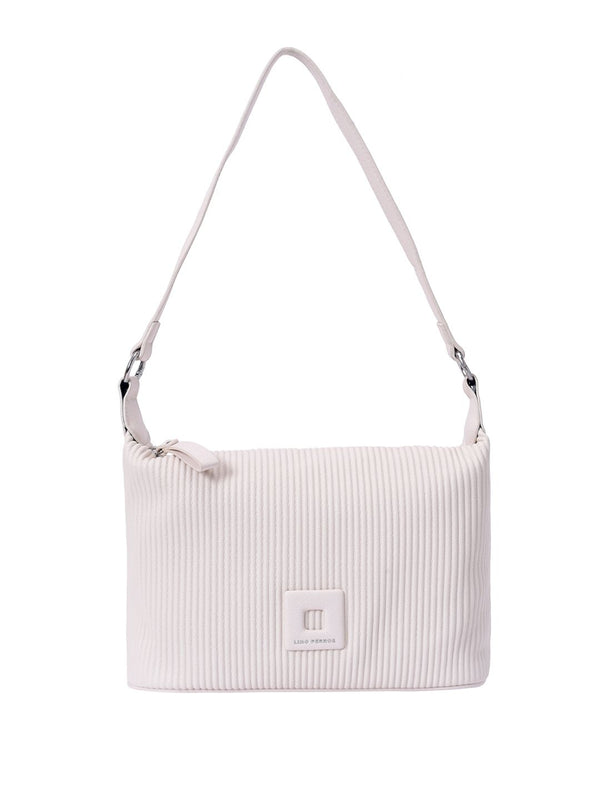 Lino Perros Textured Structured Shoulder Bag