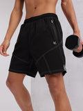 HRX by Hrithik Roshan Men Contrast Stitch Training Shorts