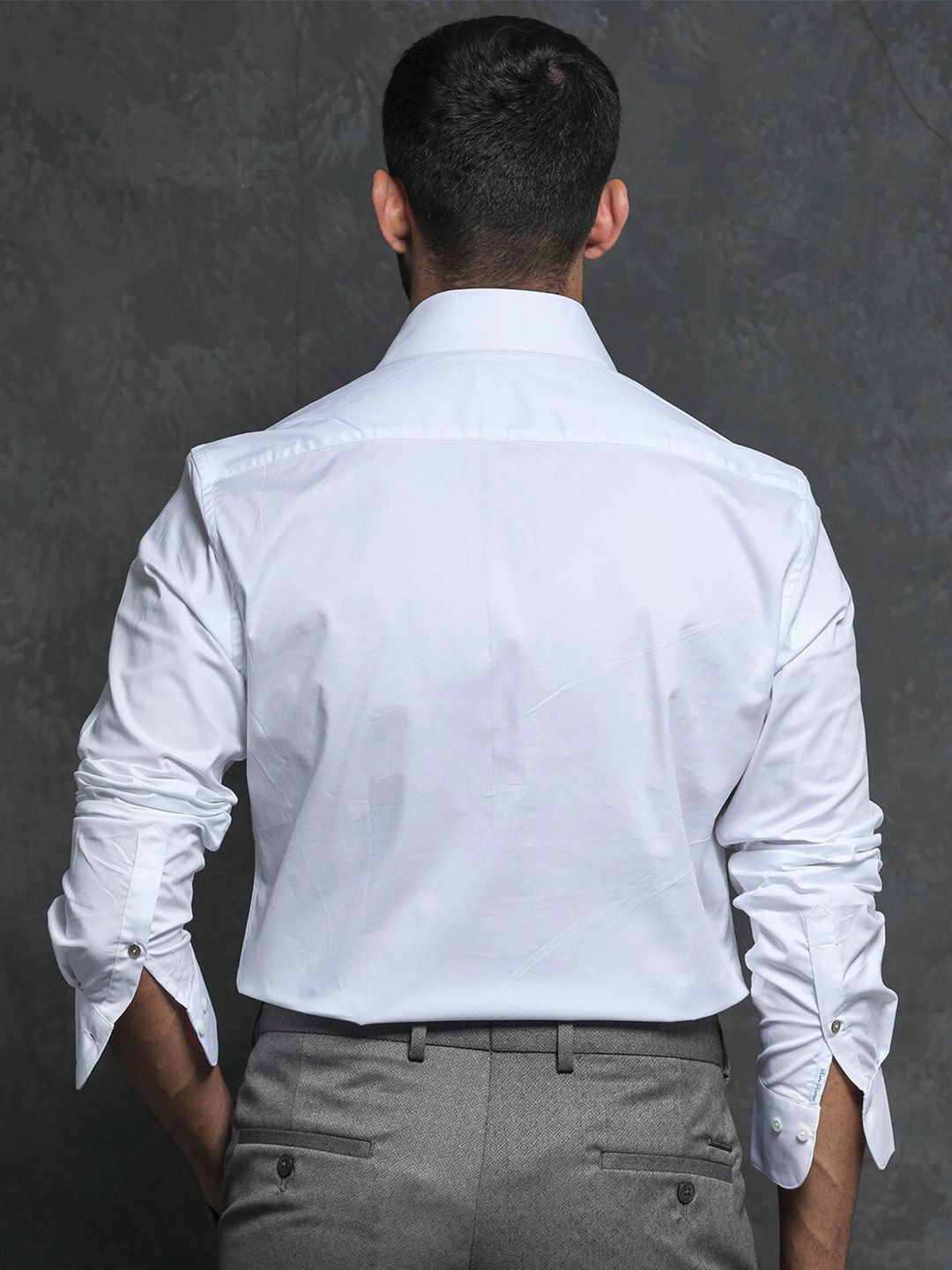 RARE RABBIT Men Ronas Slim Fit Cotton Formal Shirt