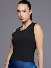HRX by Hrithik Roshan Performancebonded Sleeveless Rapid-Dry Training T-shirt