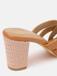 DressBerry Strappy Block Heel