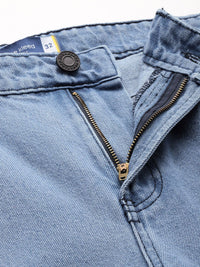 Bene Kleed Men Pure Cotton Straight Fit Cargo Style Jeans