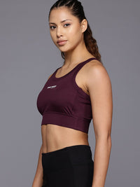 HRX by Hrithik Roshan Rapid-Dry Lightly Padded Running Workout Bra