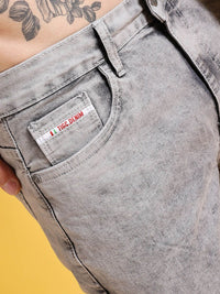 The Indian Garage Co Men Slim Fit Clean Look Mid-Rise Stretchable Jeans