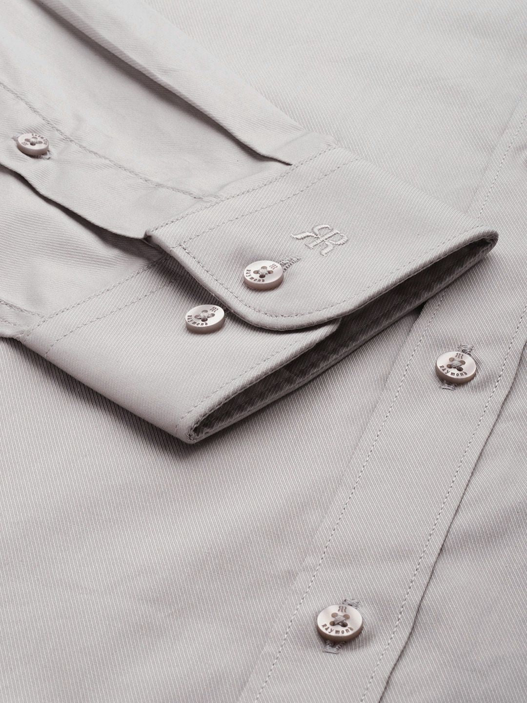 Raymond Slim Fit Opaque Pure Cotton Formal Shirt
