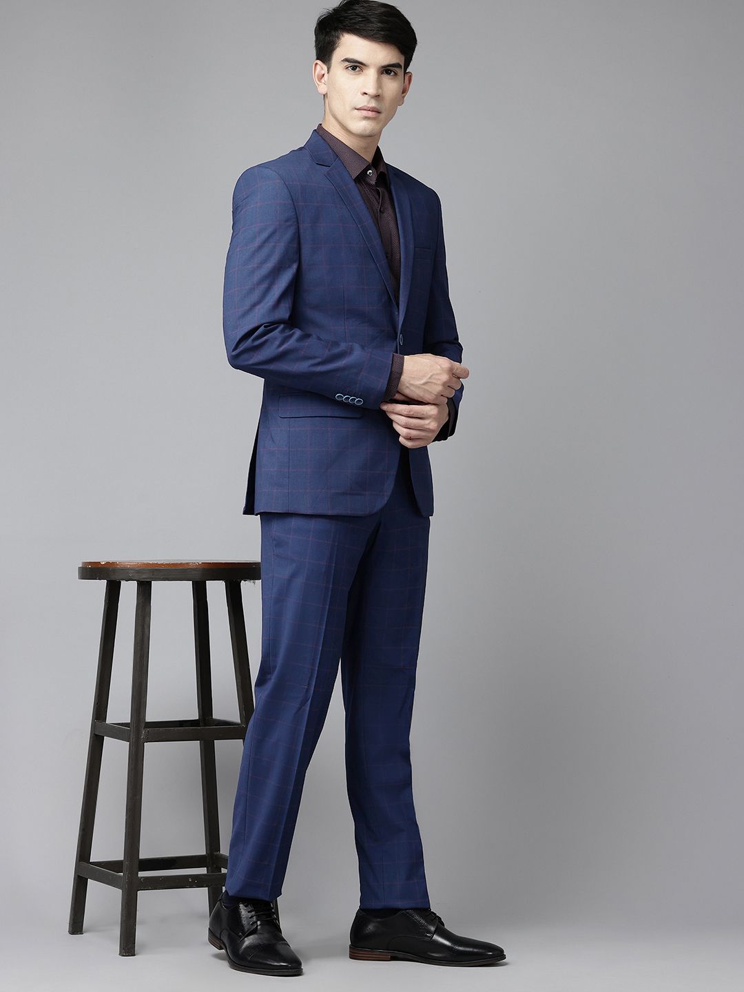 Park Avenue Notched Lapel Collar Formal Blazer & Trouser