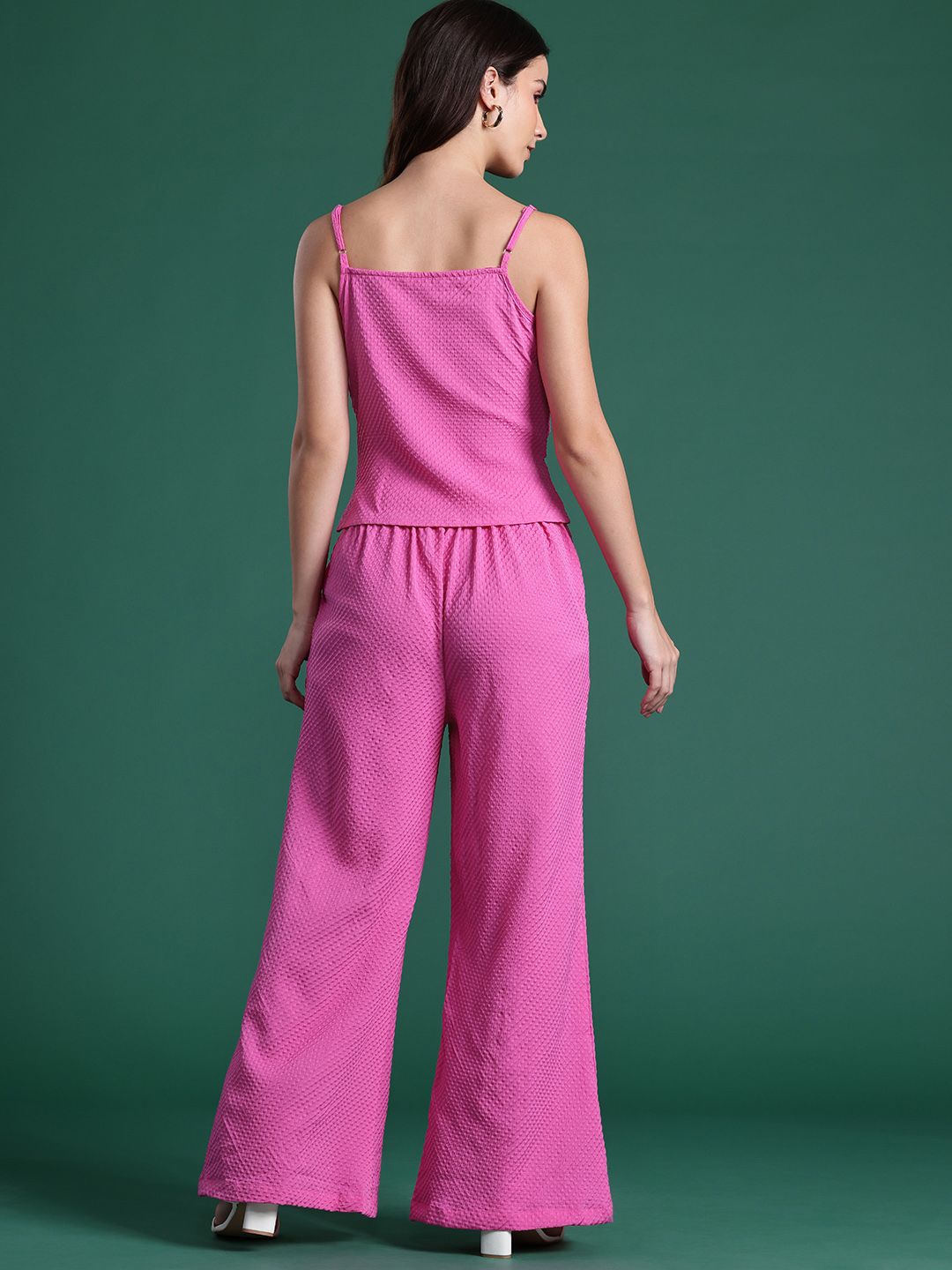 DressBerry Textured Twisted Front Co-ords