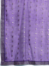 Indo Era Ethnic Motifs Embroidered Sequinned Kurta with Trousers & Dupatta