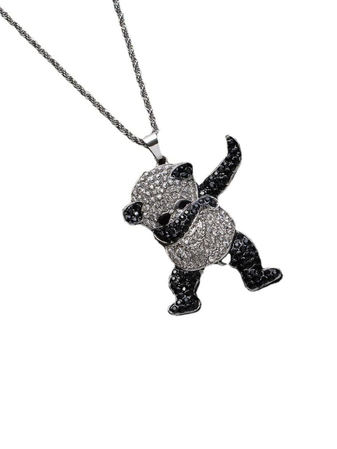 SALTY Men Dab Panda Stainless Steel Chain with Pendant