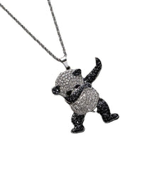 SALTY Men Dab Panda Stainless Steel Chain with Pendant