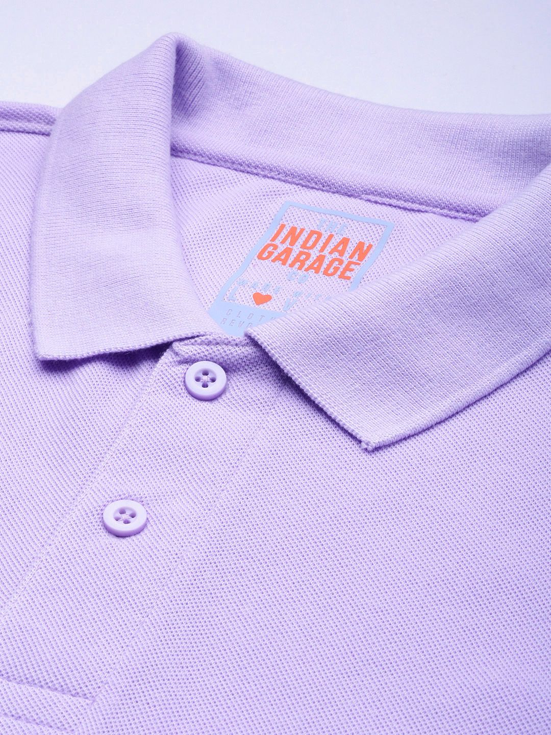 The Indian Garage Co Graphic Printed Polo Collar T-shirt