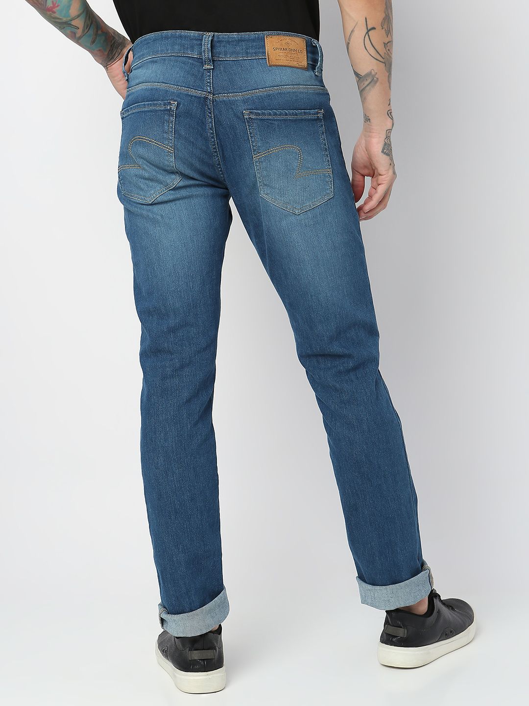 SPYKAR Men Rover Narrow Leg Light Fade Stretchable Jeans