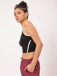 DressBerry Street-Style Core Ribbed Cami Crop Top