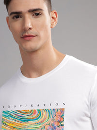 ADRO Men Printed Cotton T-shirt