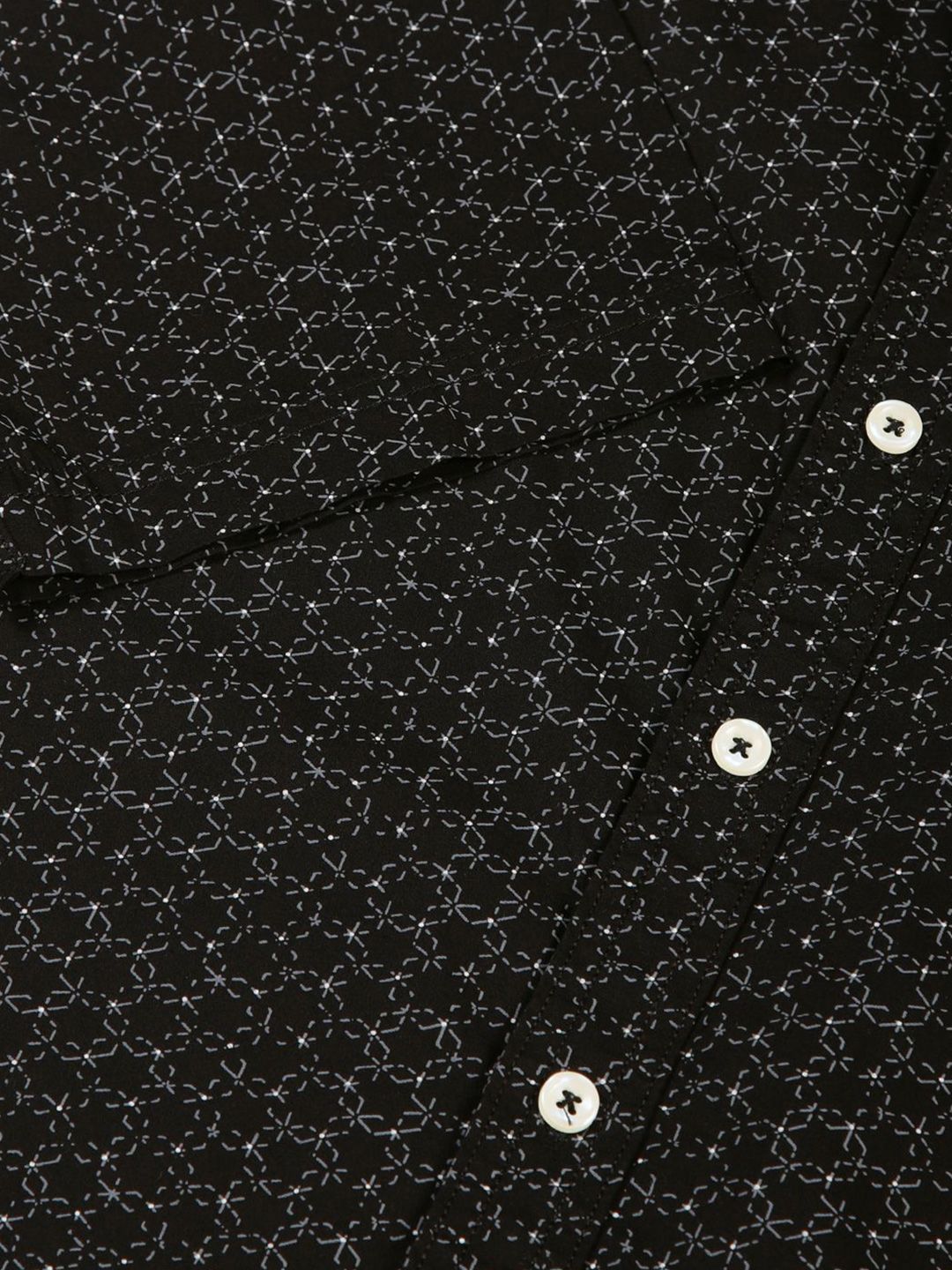 Thomas Scott Men Premium Spread Collar Conversational Printed Cotton Slim Fit Casual Shirt