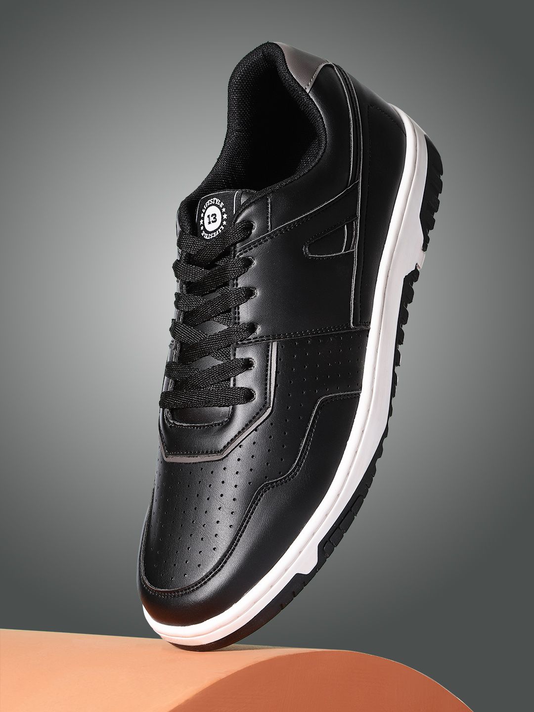 HRX by Hrithik Roshan Men Club Classic Perforated Sneakers