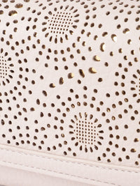 Lino Perros Women Laser Cut Detail Three Fold Wallet