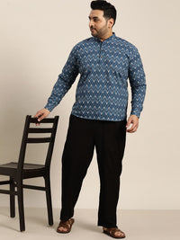 SOJANYA PLUS Geometric Printed Cotton Kurta