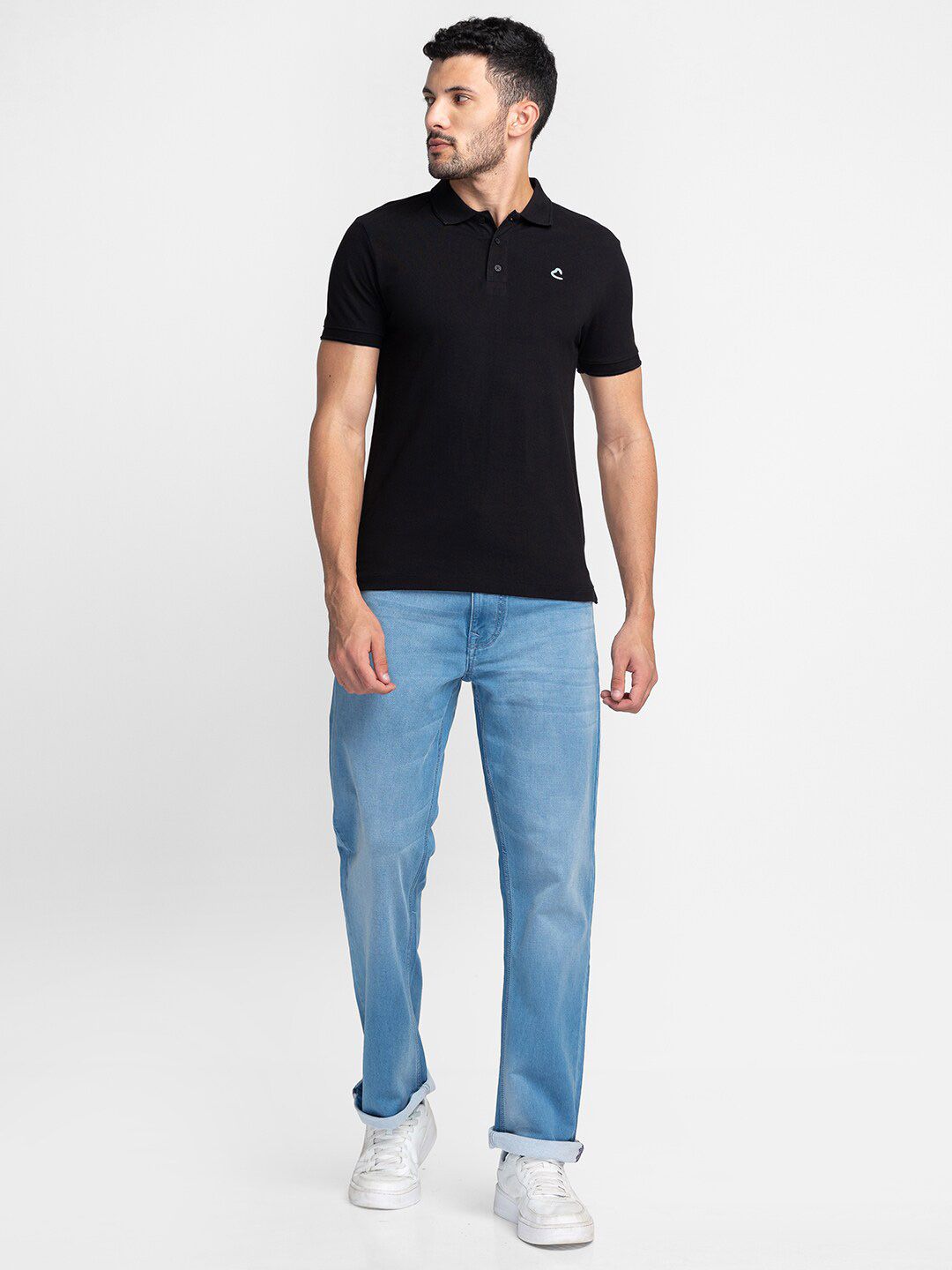 Being Human Polo Collar Cotton T-shirt