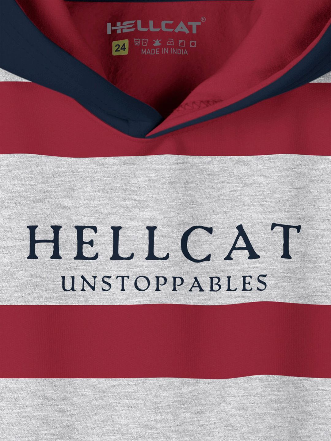 HELLCAT Boys Striped T-Shirt And Joggers