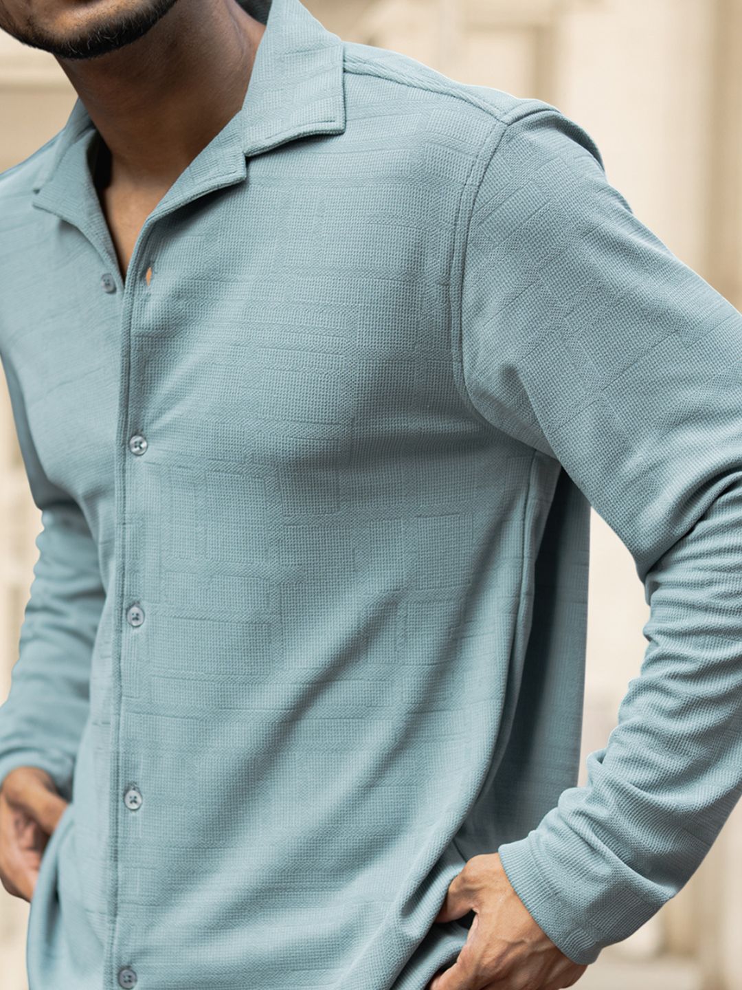 Powerlook Men Opaque Casual Shirt