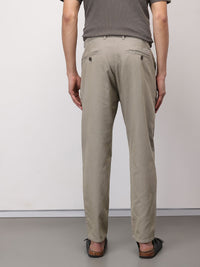 ether 365 Essentials Men Tapered Fit Pleated Chinos Trousers