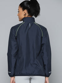 HRX by Hrithik Roshan Women Navy Blue Running Sporty Jacket