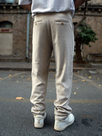 Powerlook Men Striped Regular Fit Corduroy Pant