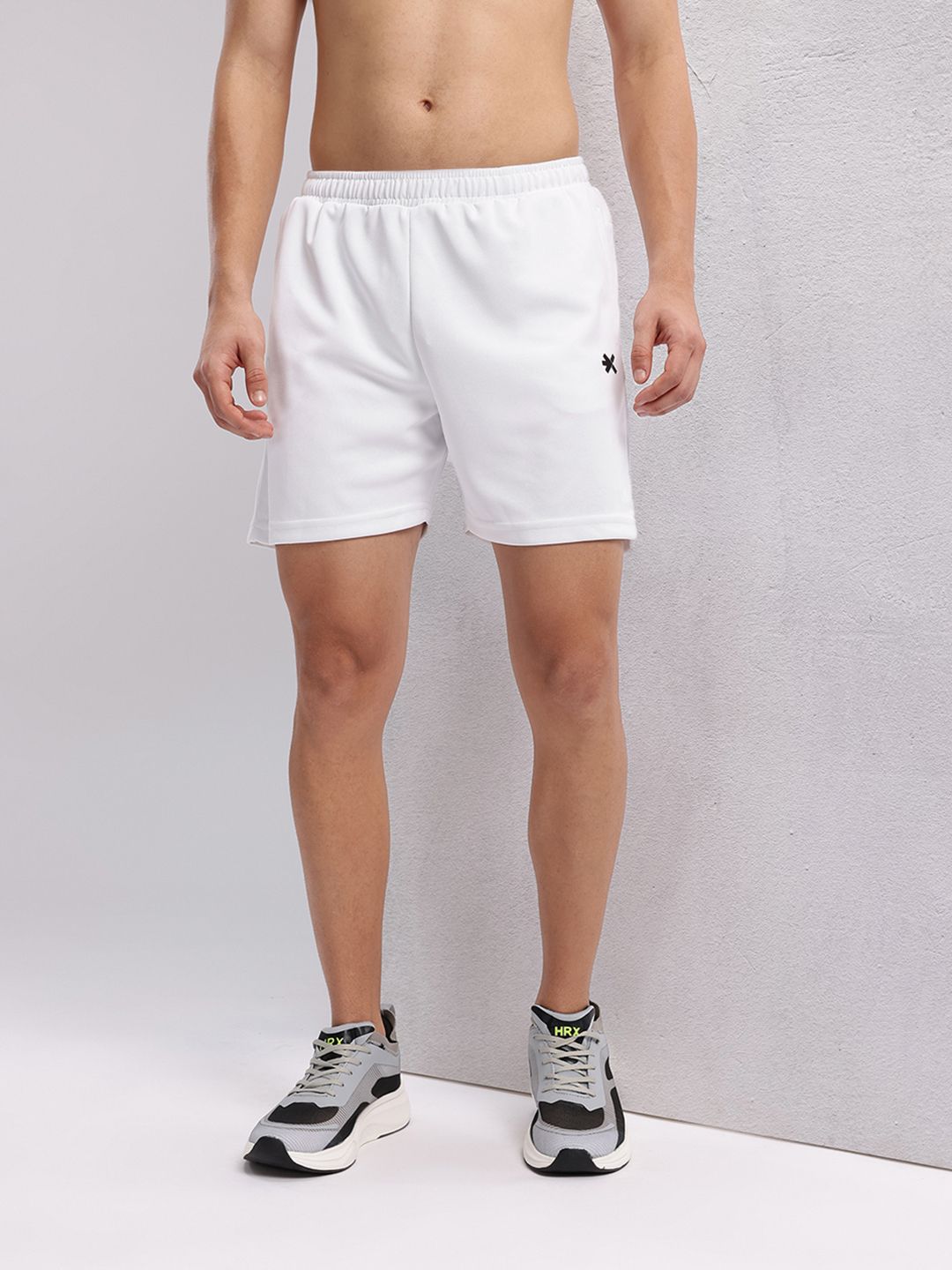 HRX by Hrithik Roshan Men Typography Printed Rapid-Dry Running Sports Shorts