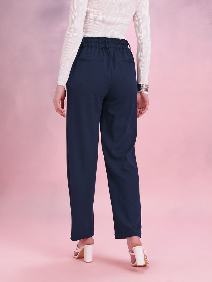 DressBerry Women Waffle Knit Trousers