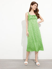 DressBerry Darling Daisies Sweetheart Flowy A-Line Dress